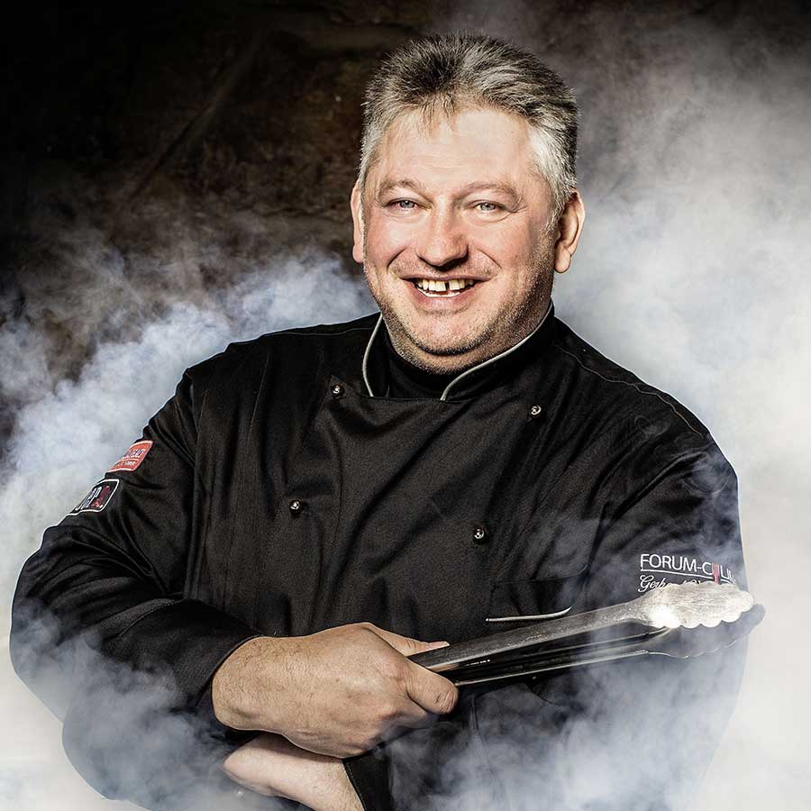 Gerhard Volk beim Foodrock Festival