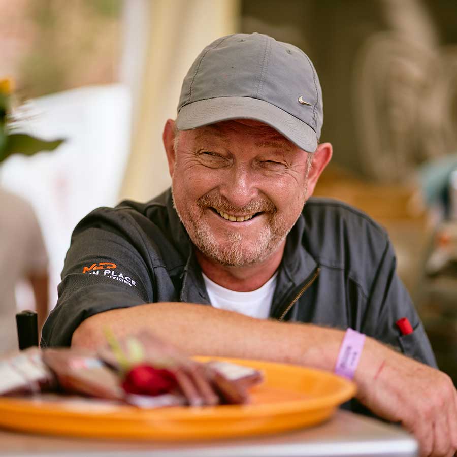 Hardy Zolper beim Foodrock Festival