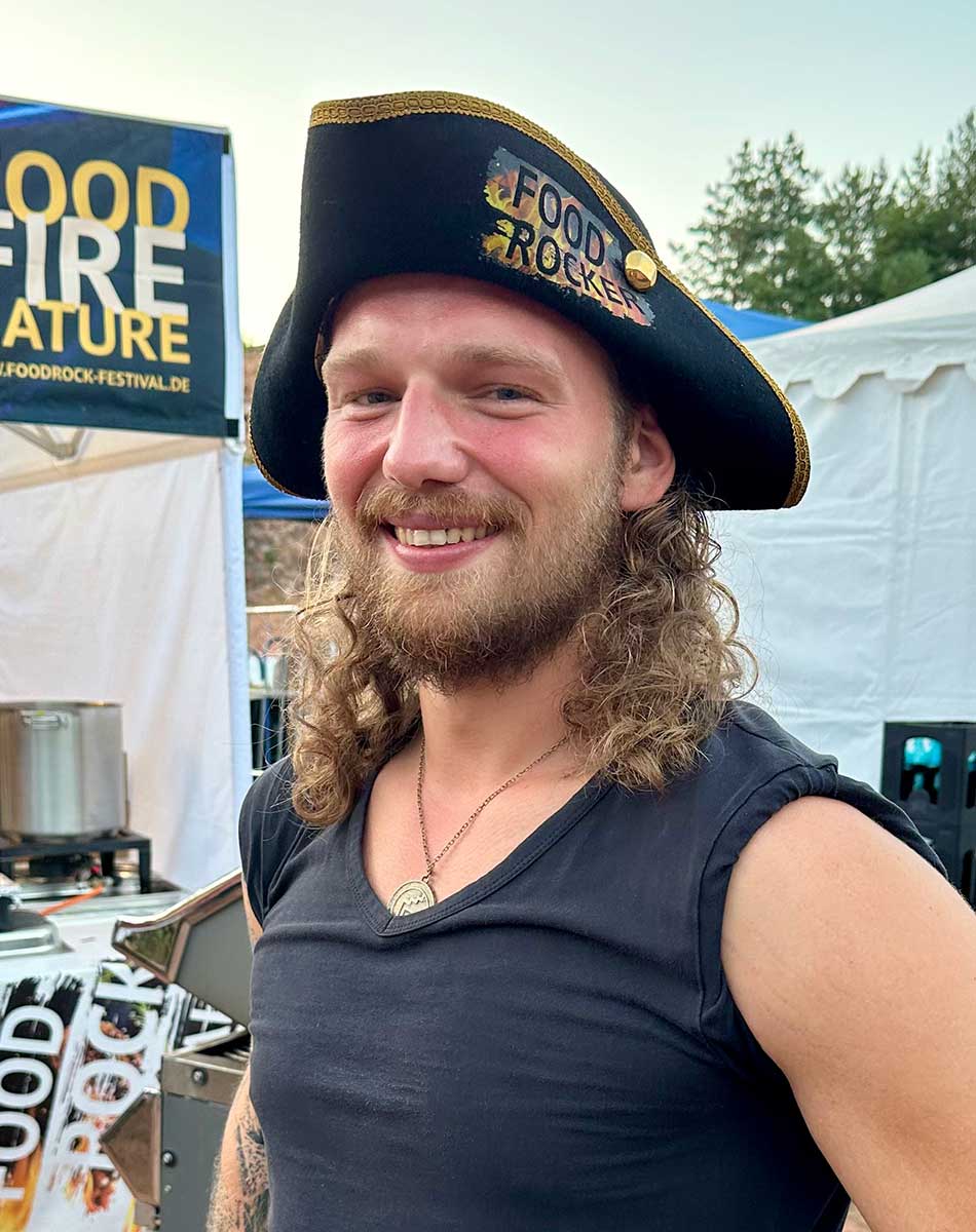 Max Rupp beim Foodrock Festival