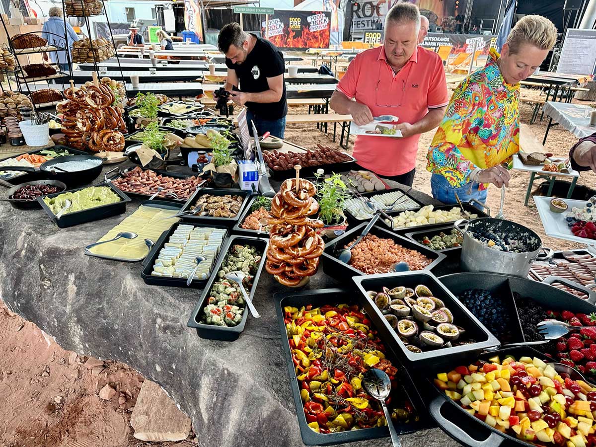 Sonntag beim Foodrock Festival