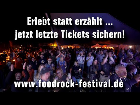 Tickets-Trailer 2027 – Foodrock Festival